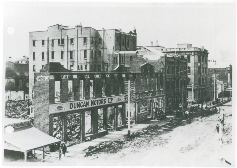 Franklin Street After the Fire